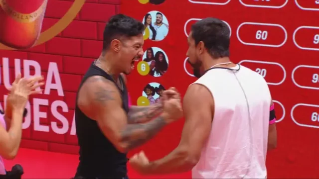 Maike e Gabriel vencem a primeira Prova do Anjo no BBB 25