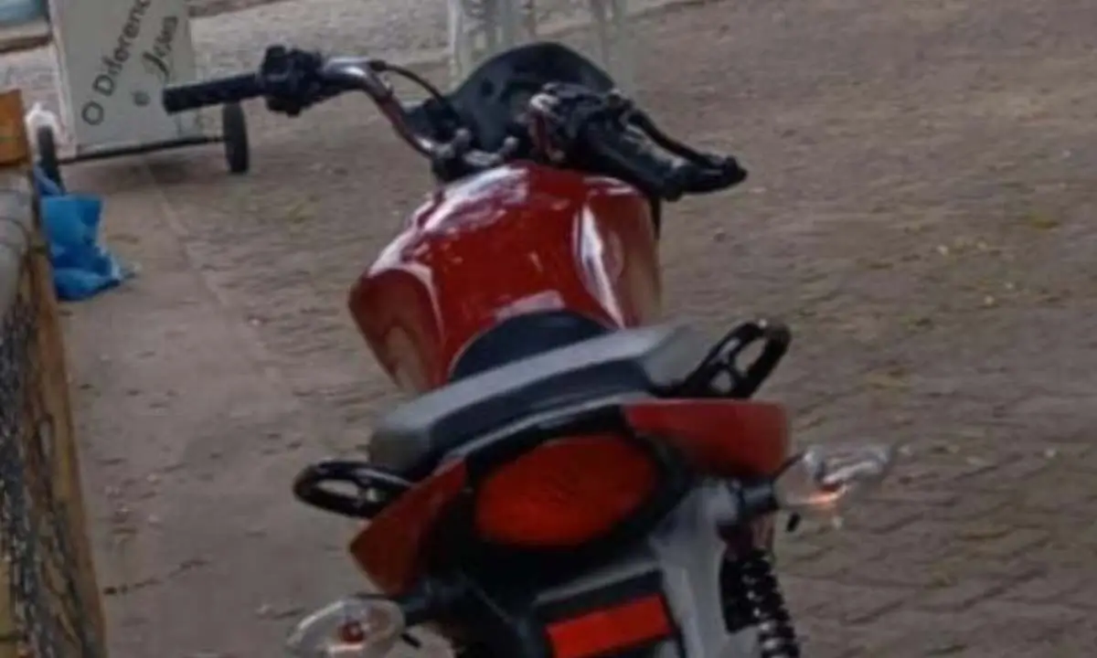 moto roubada em São Félix