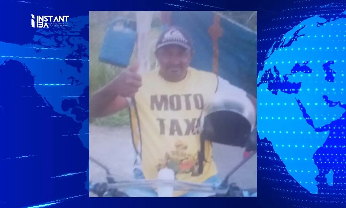 mototaxista assassinado em Santo Amaro, Bahia