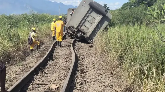trilho dilata devido ao calor no Rio de Janeiro