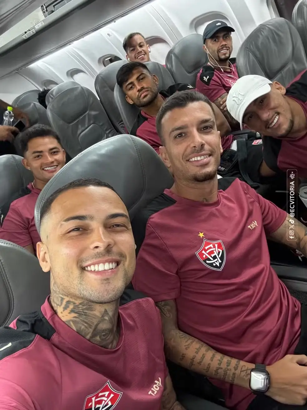 Jogadores do Vitória