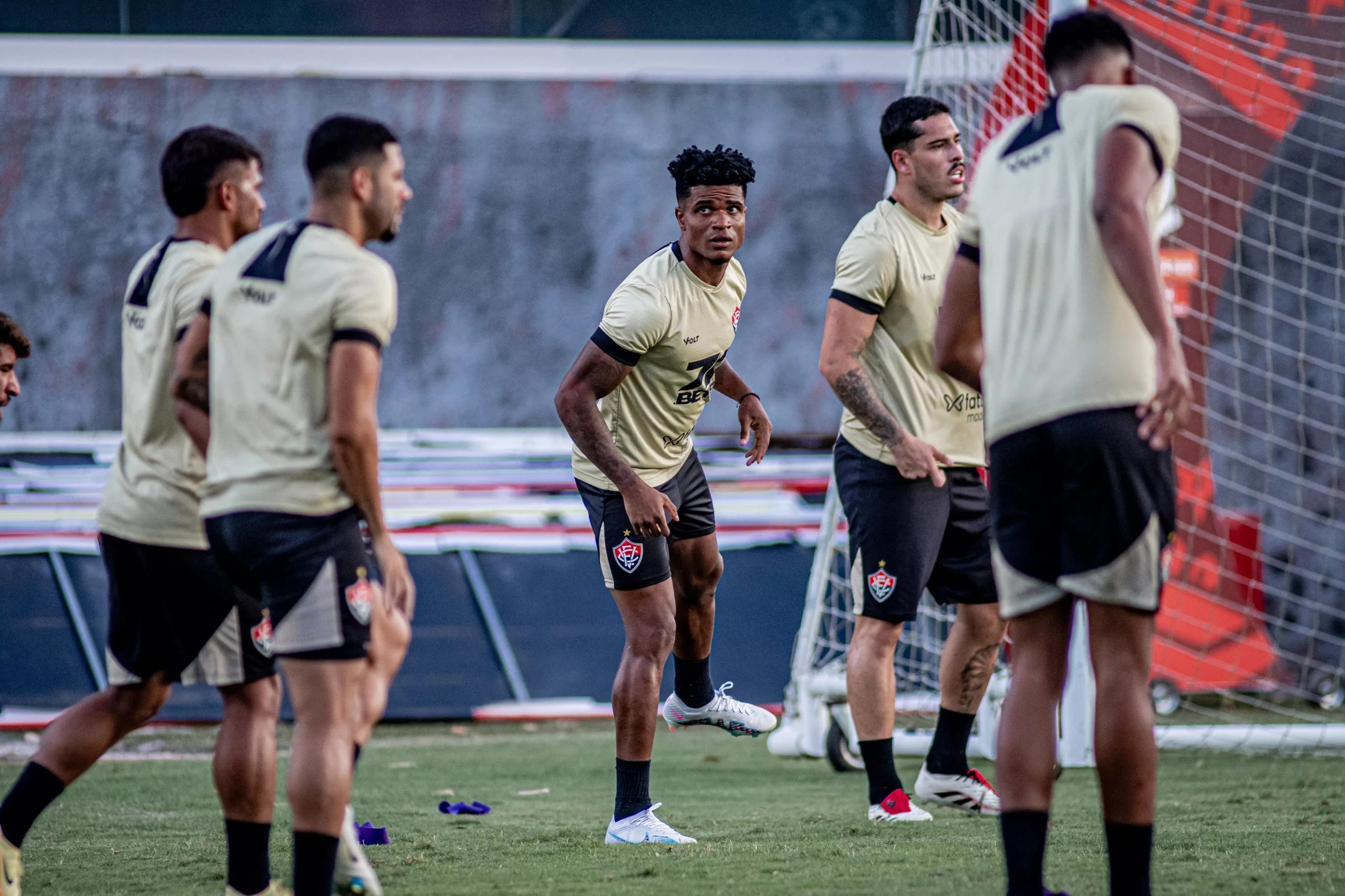 vitória treino no barradão