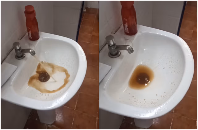 água contaminada na UFBA