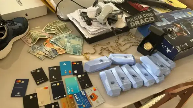 materiais apreendidos na operação falsas promessas 2