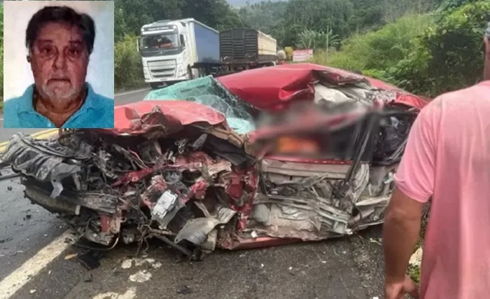 acidente idoso morre br-101
