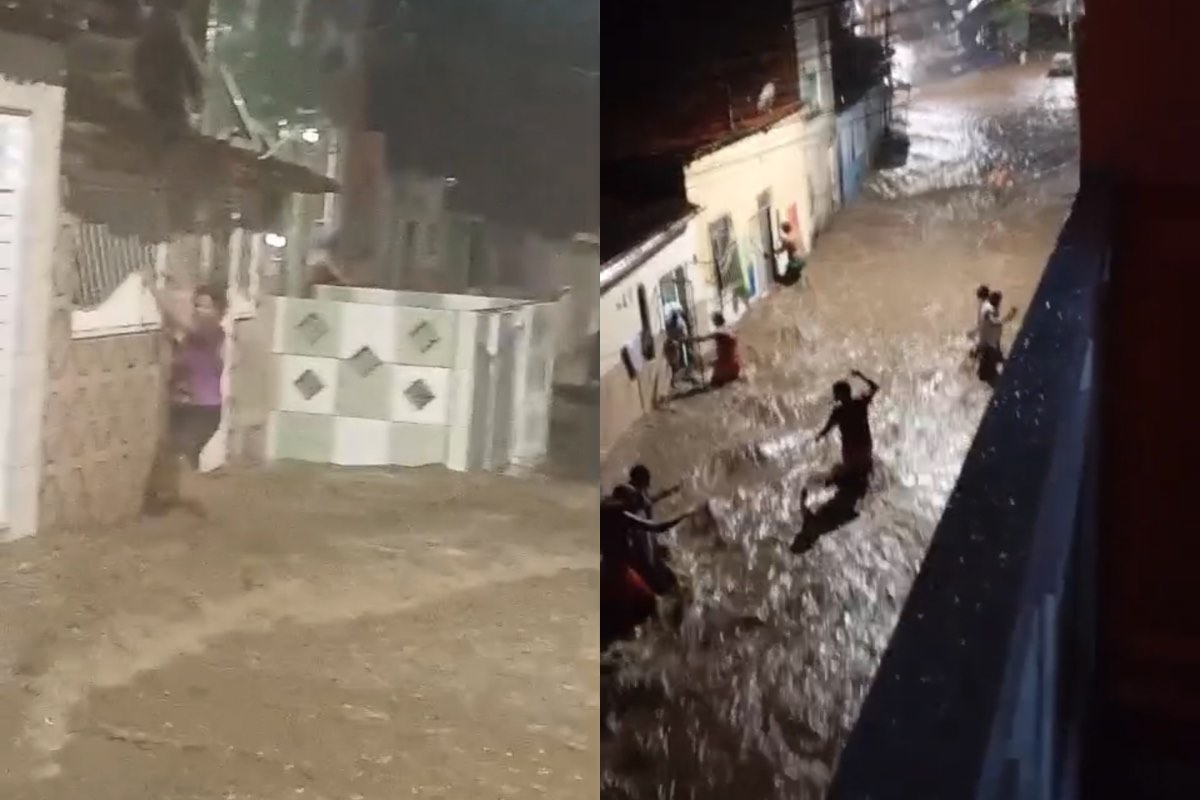 Enchente cachoeira