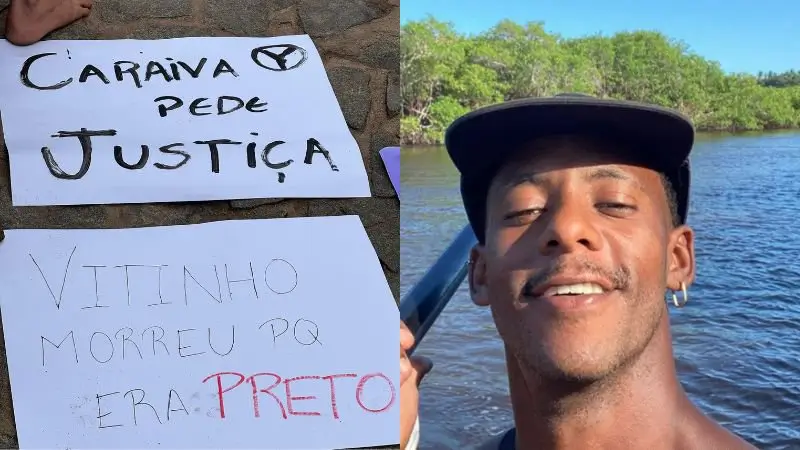 caraíva protesto vitinho