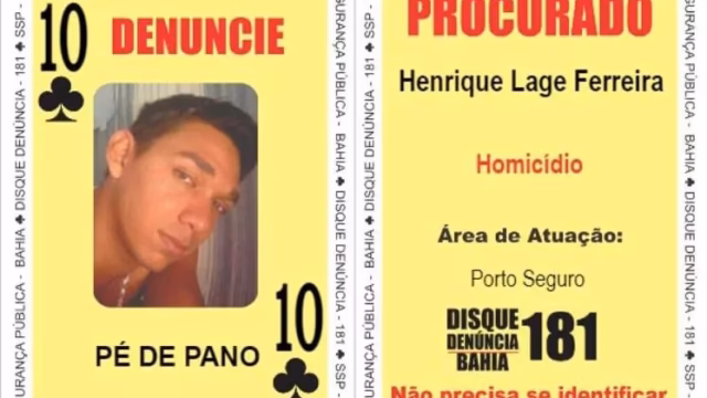 pé de pano baralho do crime