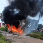 carro pega fogo cruz das almas