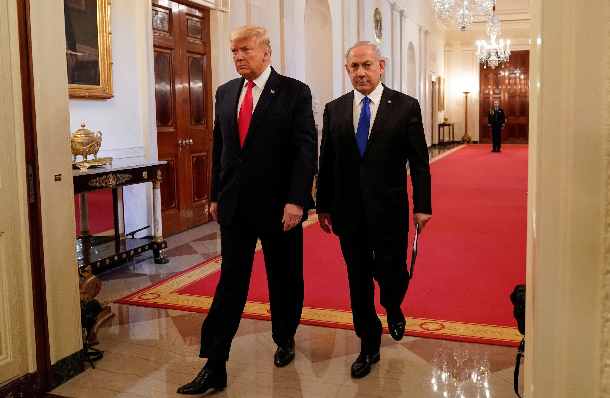 Trump Benjamin Netanyahu Israel EUA