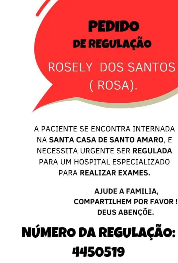 Moradora de Santo Amaro espera regulação urgente para exames 2 Imagem do WhatsApp de 2025 06 03 as 14.56.05 7dd7d8c7