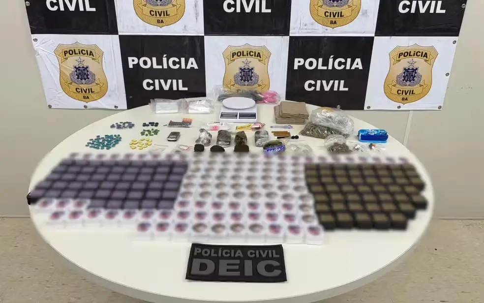 Traficante preso em hotel de luxo em SSA
