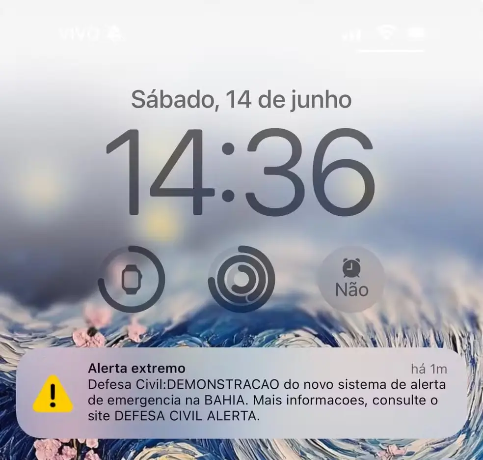 alerta defesa civil sms