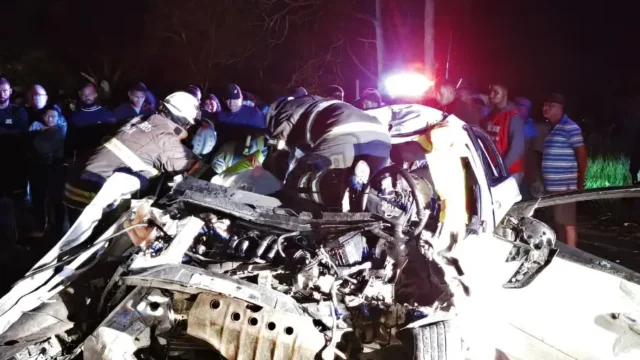 acidente Netto Brito ônibus três mortos