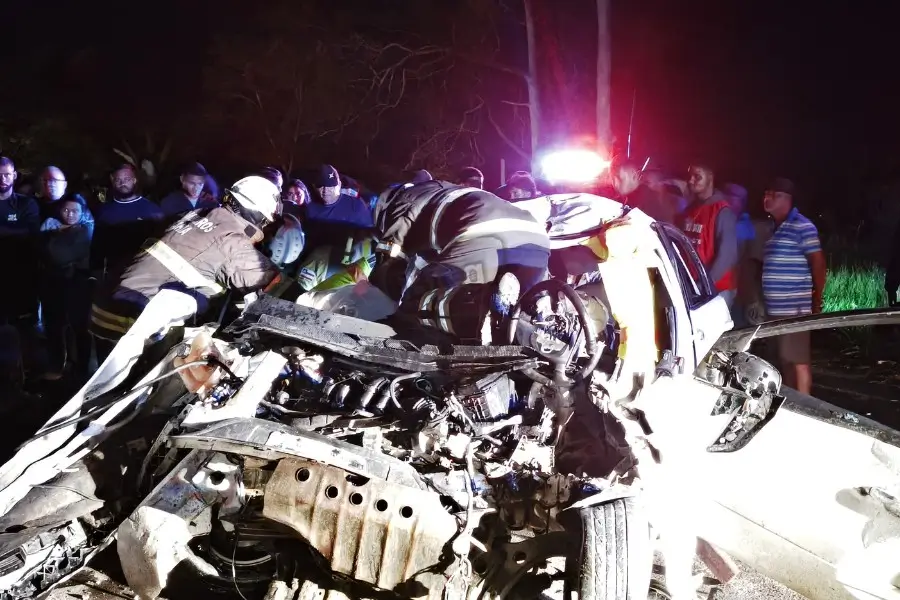 acidente Netto Brito ônibus três mortos