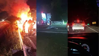 explosão colisão em Praia do Forte
