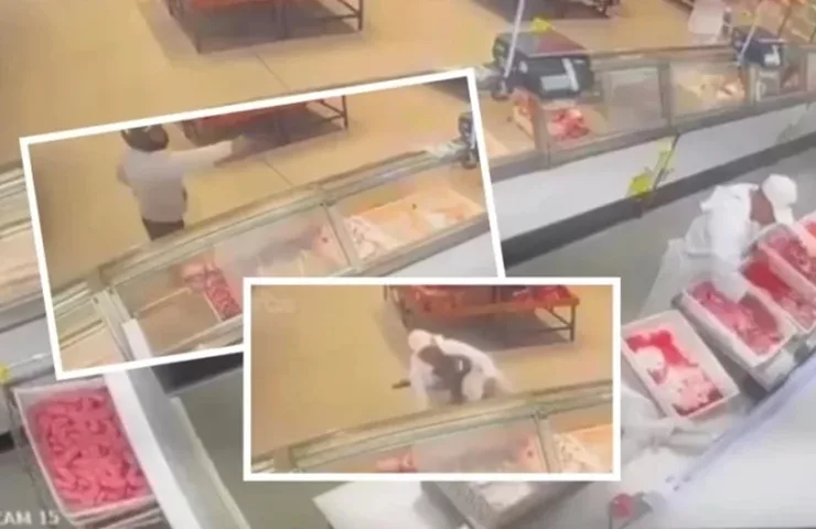 Homem tenta matar colega em açougue
