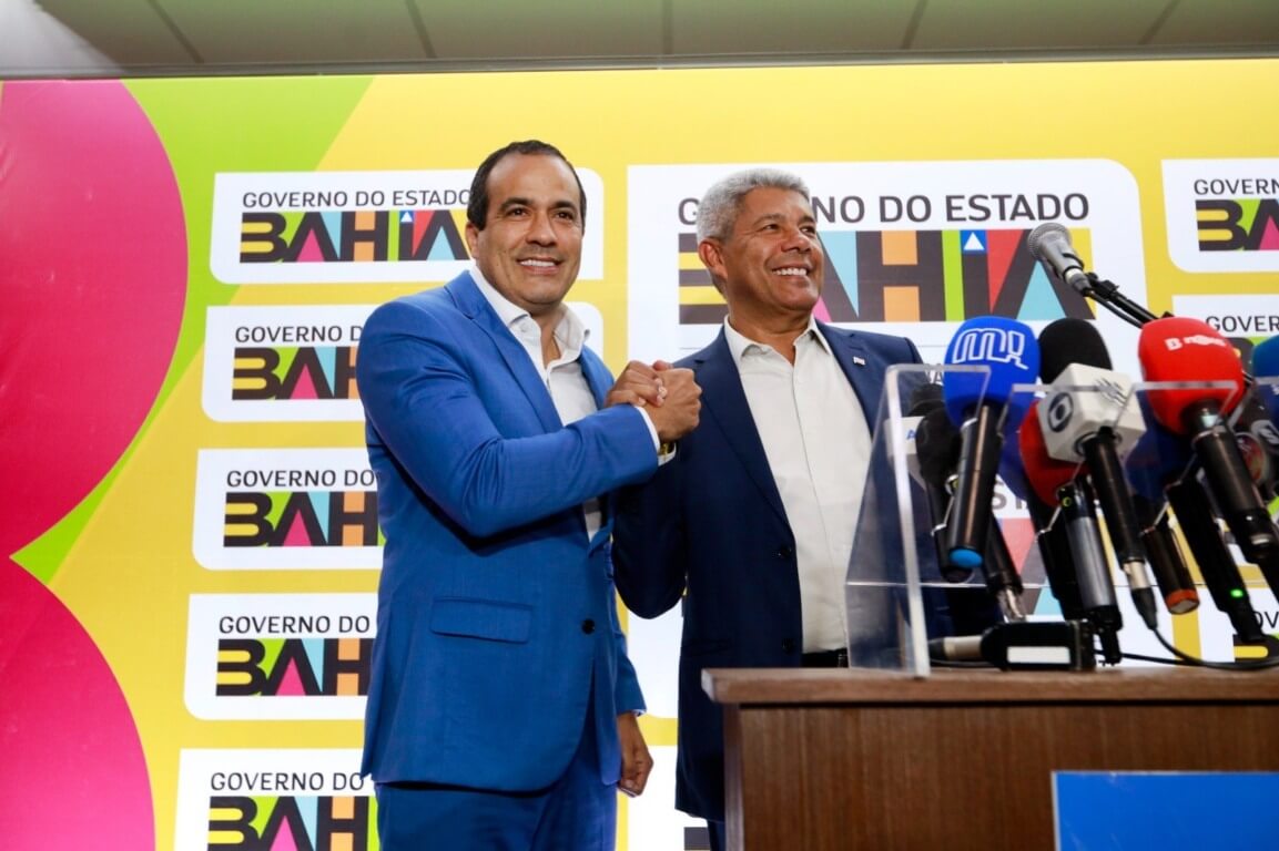 Neto cutuca Jerônimo por demora em receber Bruno Reis 2 Jerônimo Rodrigues e Bruno Reis