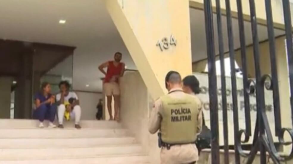 zelador incêndio Rio Vermelho