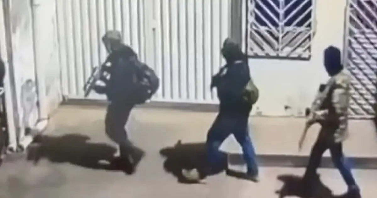 Belmonte fuzis homens armados