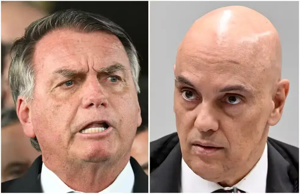 bolsonaro e moraes