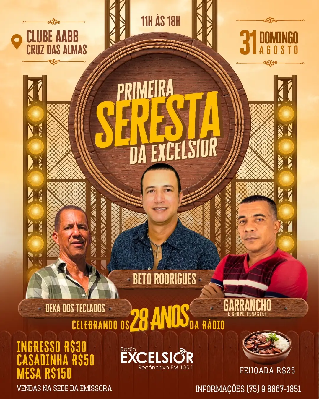 seresta Excelsior Cruz das Almas