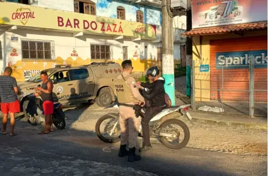 abordagem policial operação pmba