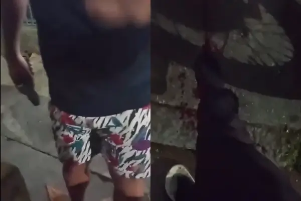 eentregador baleado no Rio de Janeiro