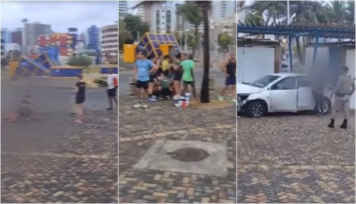 acidente corredor atropelado pituba