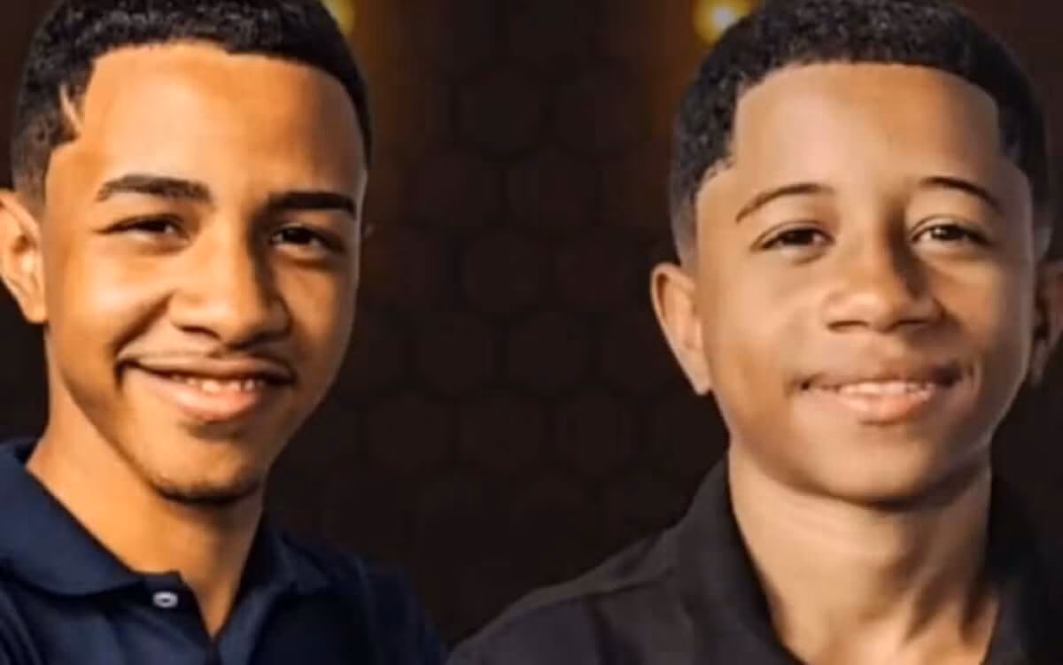 Samuel e Mateus acidente