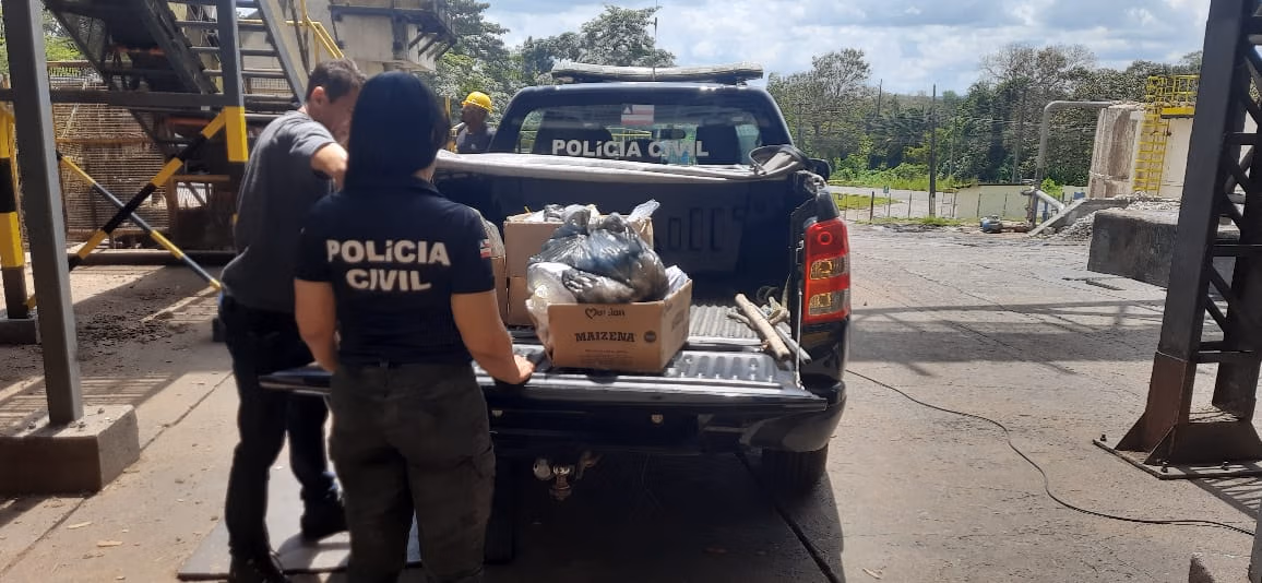 polícia civil drogas incineração