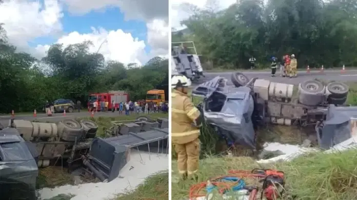 acidente na BR-324