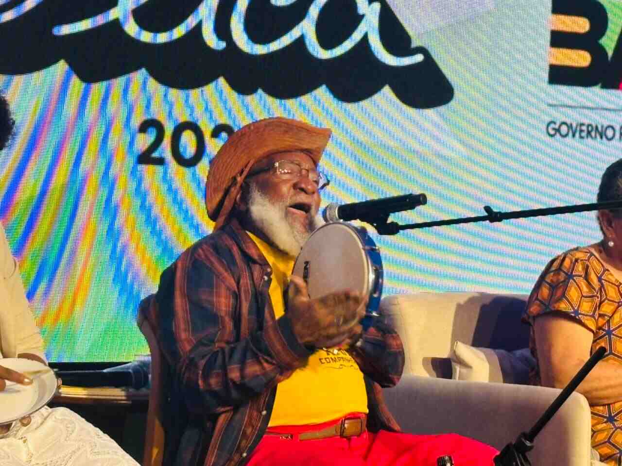 Mestre Bule Bule é homenageado na Flica 2025