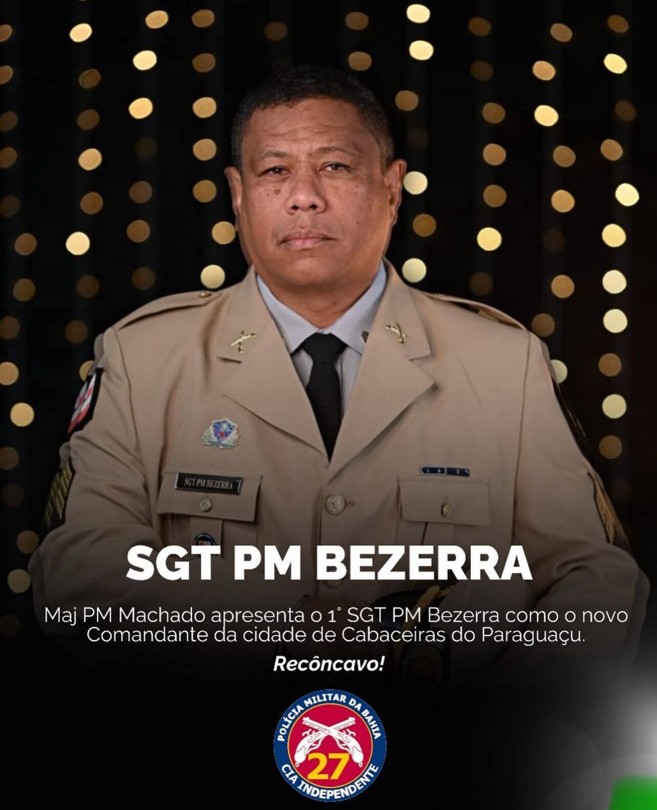1º Sargento Bezerra