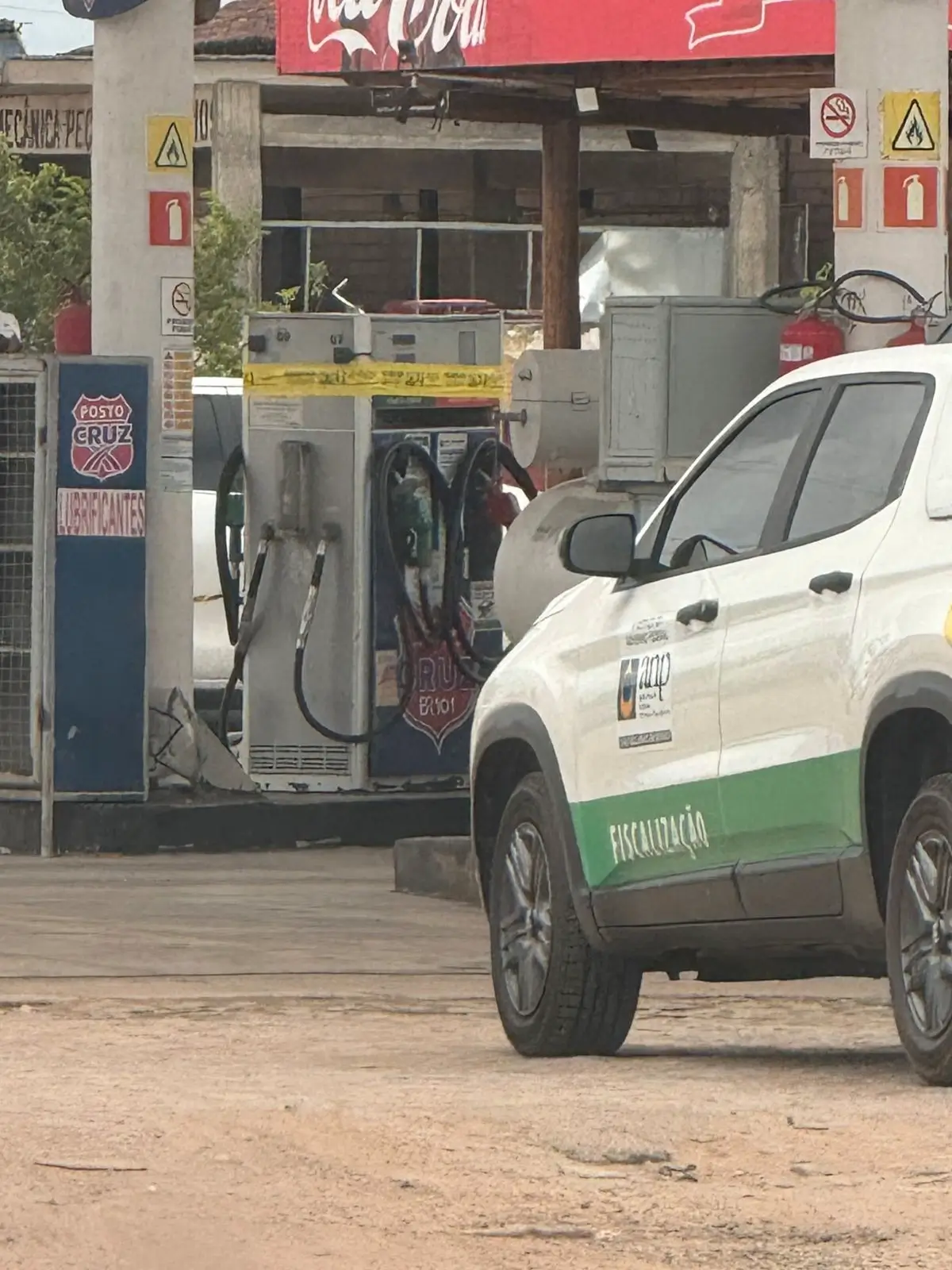 ficalização ANP posto de combustível