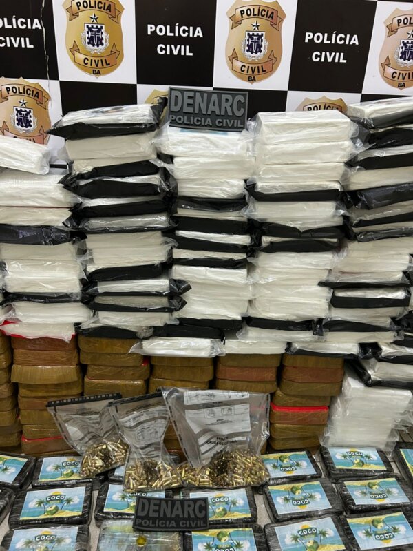 Polícia Civil apreende 250 kg de drogas em Vitória da Conquista 2 drogas polícia