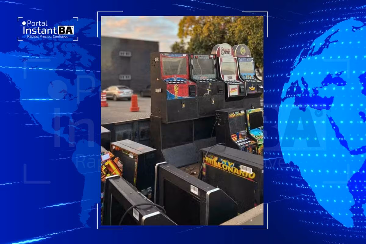 máquinas caça-níqueis Feira de Santana