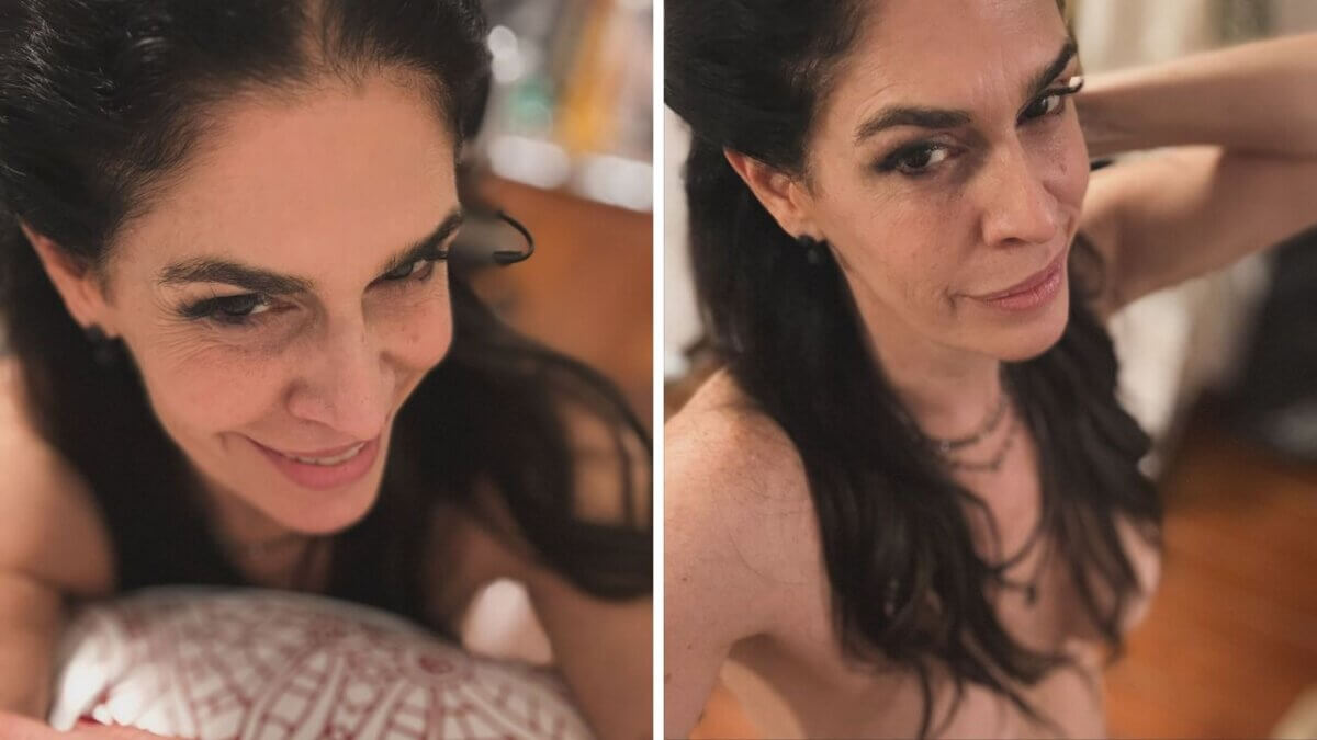 Paula Lavigne, esposa de Caetano Veloso, causa furor ao postar foto nua nas redes 2 Paula Lavigne nua