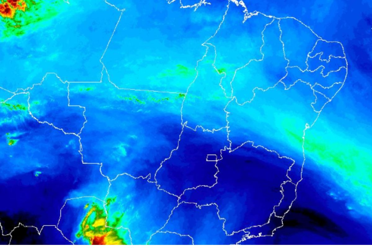 mapa de chuvas Bahia