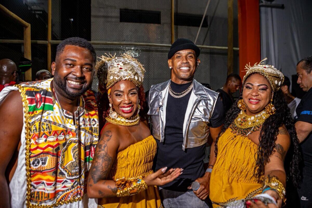 Flavinho do Pagod’art faz ensaio com Ilê Aiyê 8 Flavinho Pagodart e Ilê Aiyê