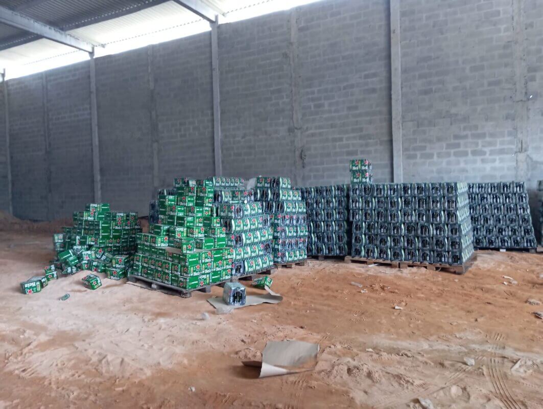 carga de cerveja roubada