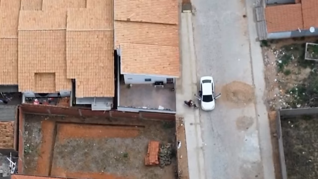 drone prisão de homem