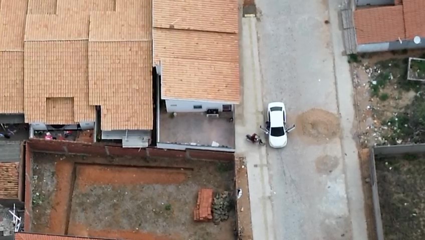 drone prisão de homem