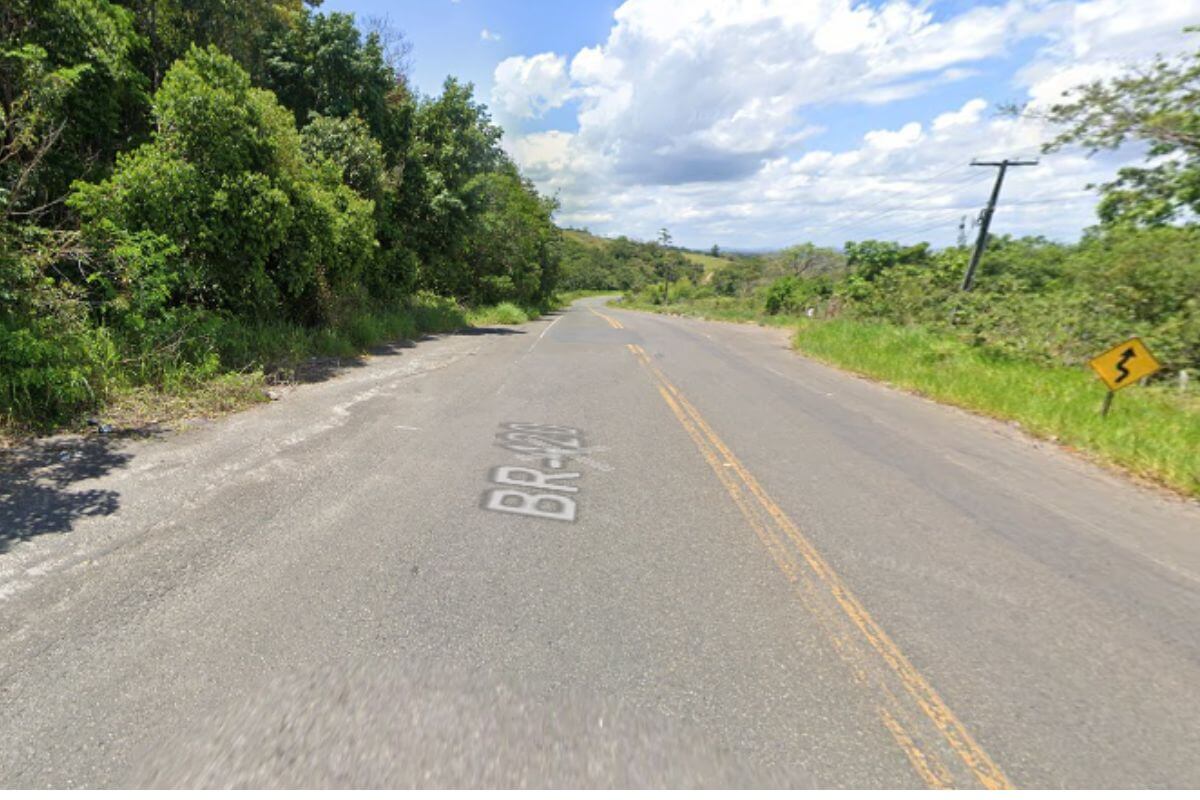 BR-420, em Santo Amaro. Ladeira do Timbó