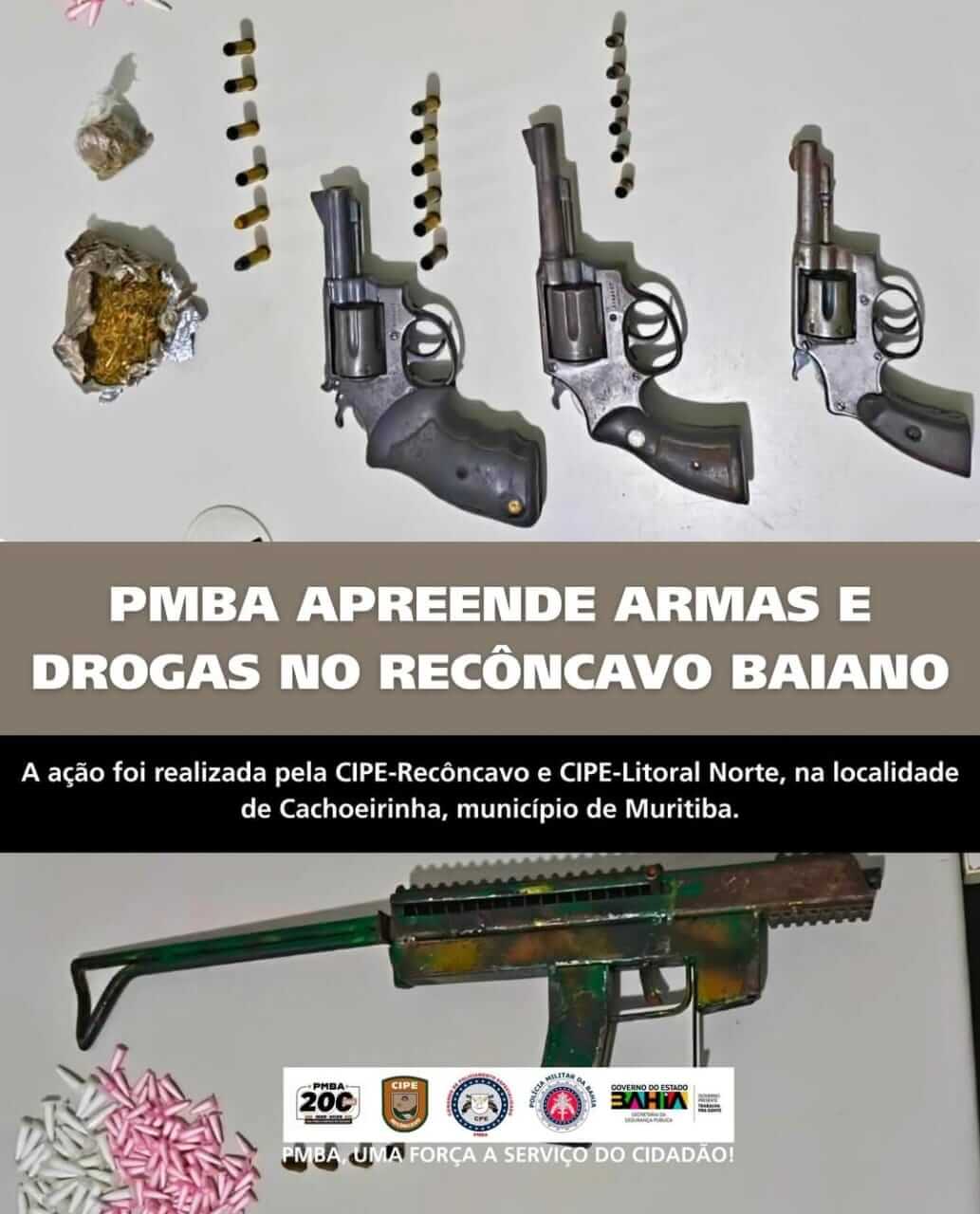 apreensão pmba