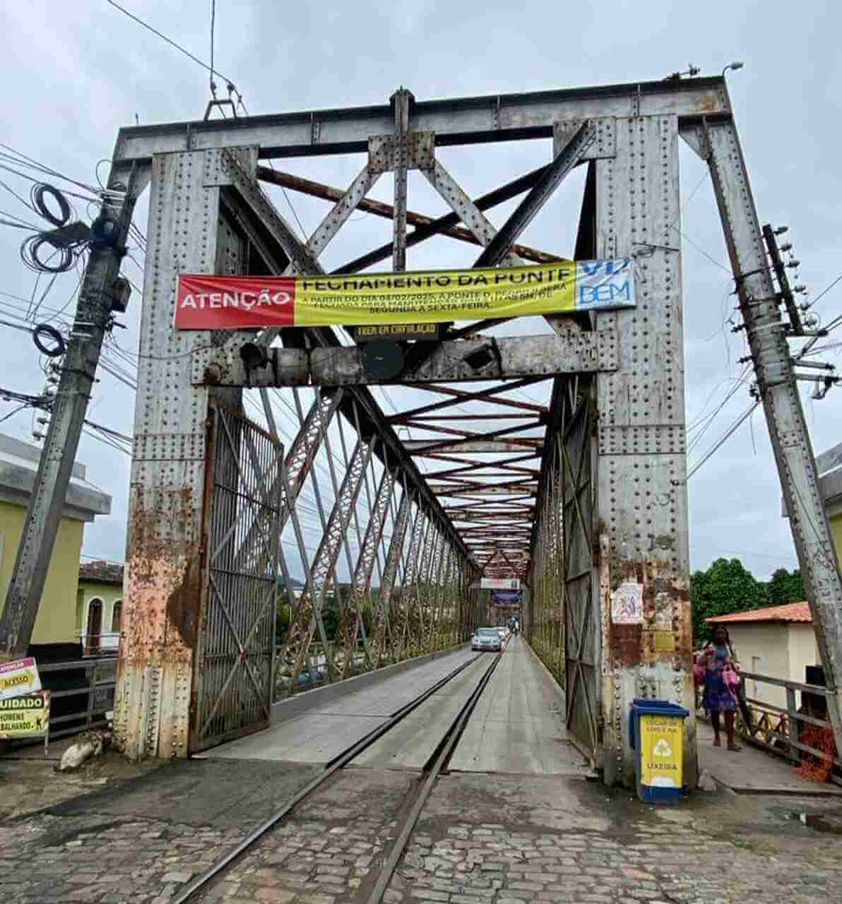 ponte Dom Pedro II Cachoeira