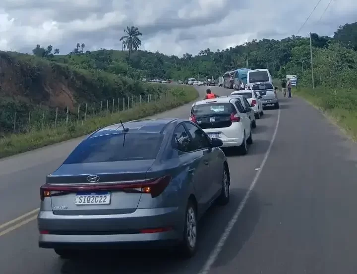 engarrafamento Nazaré
