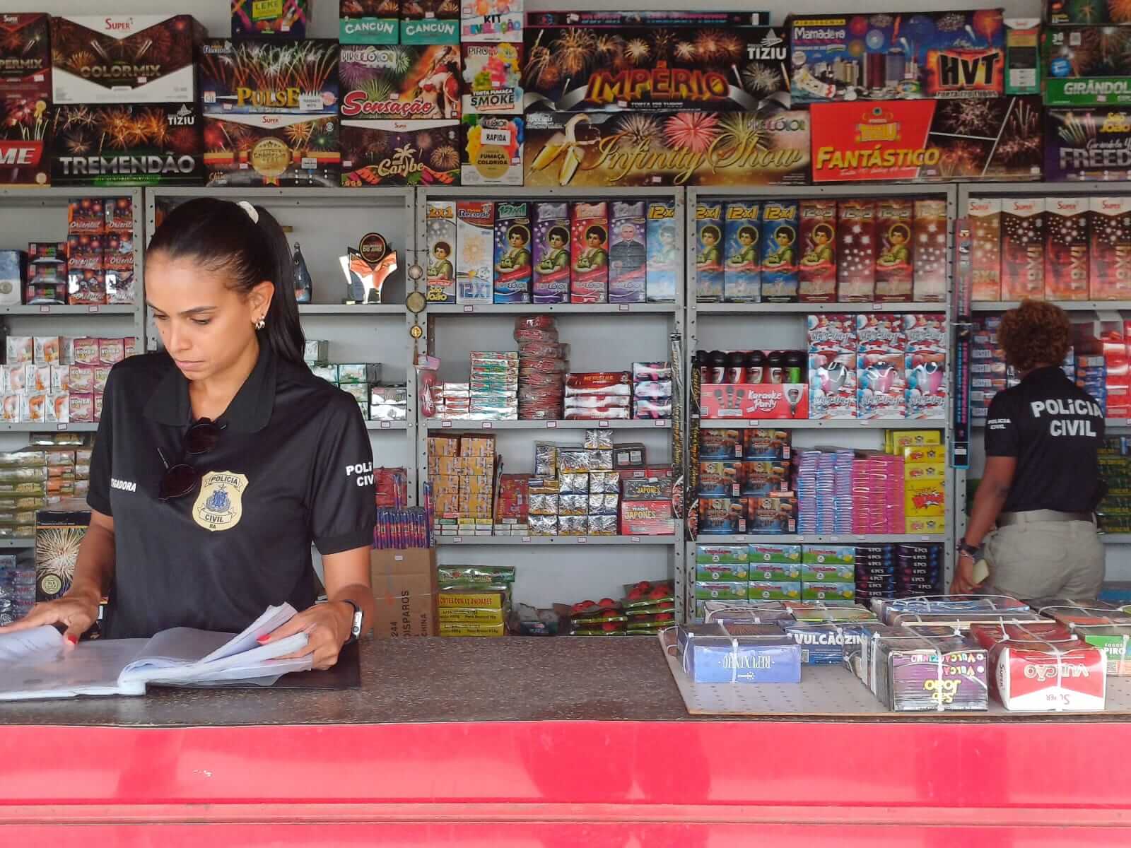 barracas de fogos Operação Girândola
