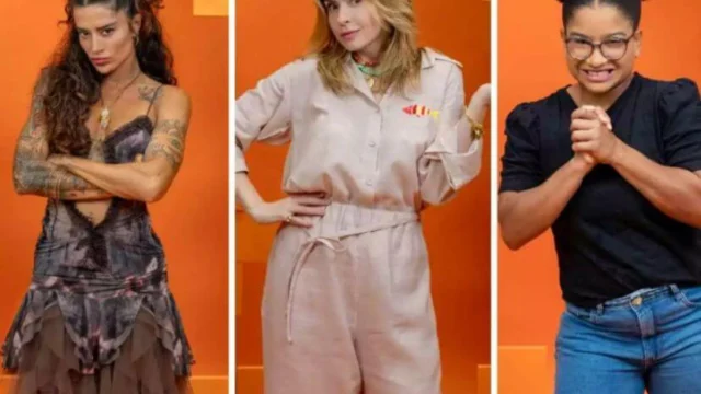 Aline Ana Paula e Milena paredão BBB