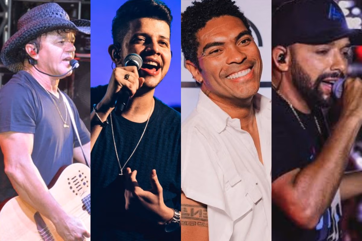 atrações festa da Purificação 2026 Canindé Unha Pintada Nadson o Ferinha Timbalada